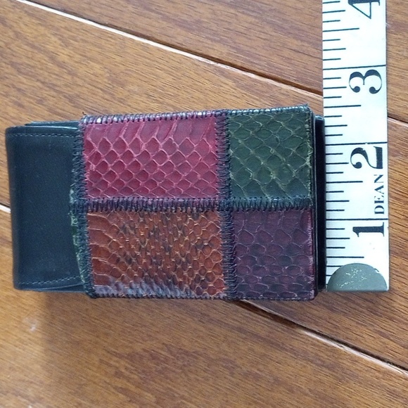 Vintage Cigarette Case Leather and Snakeskin - Picture 6 of 6